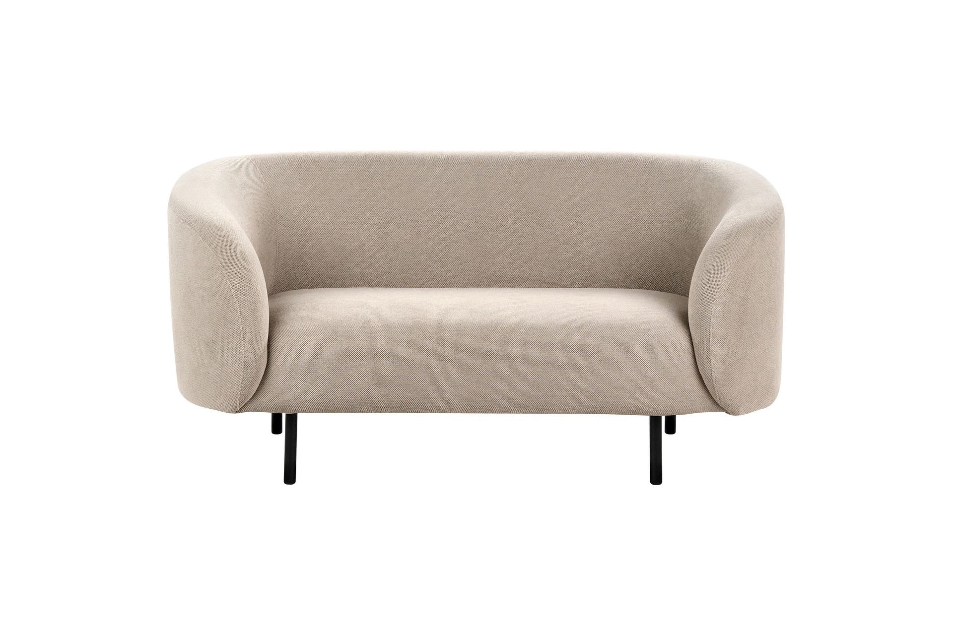 Tuka Sofa 2-seter - Beige/Svart/Grå