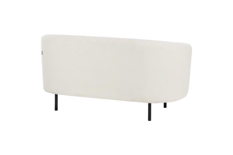 Tuka Sofa 2-seter - Svart/Hvit - Møbler - Sofaer - 2 seter sofa