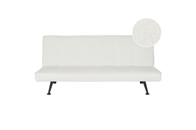 Tunni Sovesofa 3-seter - Svart/Hvit - Møbler - Sofaer - Sovesofaer