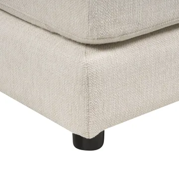 U-formet sofa Lilviken - Lys beige, svart - Møbler - Sofaer - U-sofa