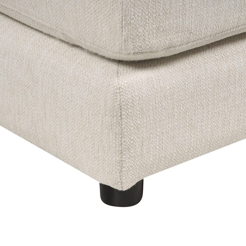 U-formet sofa Lilviken - Lys beige, svart - Møbler - Sofaer - Hjørnesofa