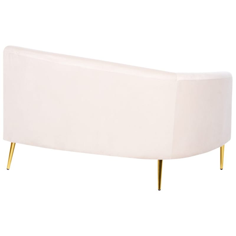 U-formet sofa Moss - Beige, Gull - Møbler - Sofaer - Fløyel sofaer