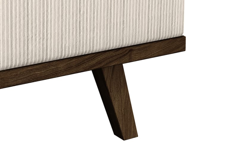 Copenhagen 5-seters Høyrevendt U-formet Sofa med Divan og Sjeselong i Manchester - Beige - Møbler - Sofaer - U-sofa