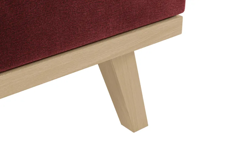 Copenhagen 5-seters Venstrevendt U-formet Sofa med Divan og Sjeselong i Fløyel - Lilla - Møbler - Sofaer - U-sofa