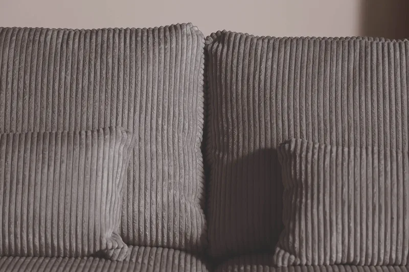 Copenhagen 5-seters Venstrevendt U-formet Sofa med Divan og Sjeselong i Manchester - Mørk grå - Møbler - Sofaer - U-sofa