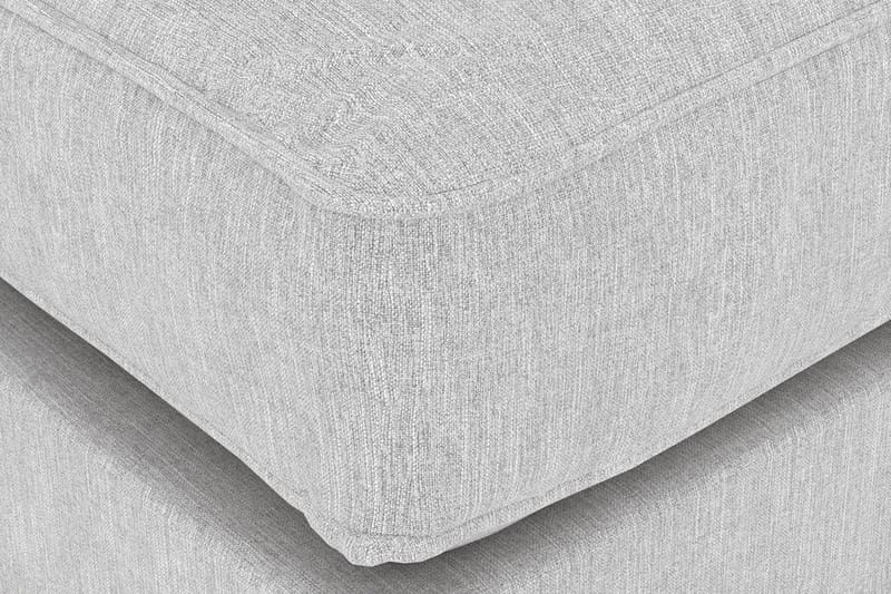 Copenhagen 5-seters Venstrevendt U-formet Sofa med Divan og Sjeselong i Stoff - Grå - Møbler - Sofaer - U-sofa