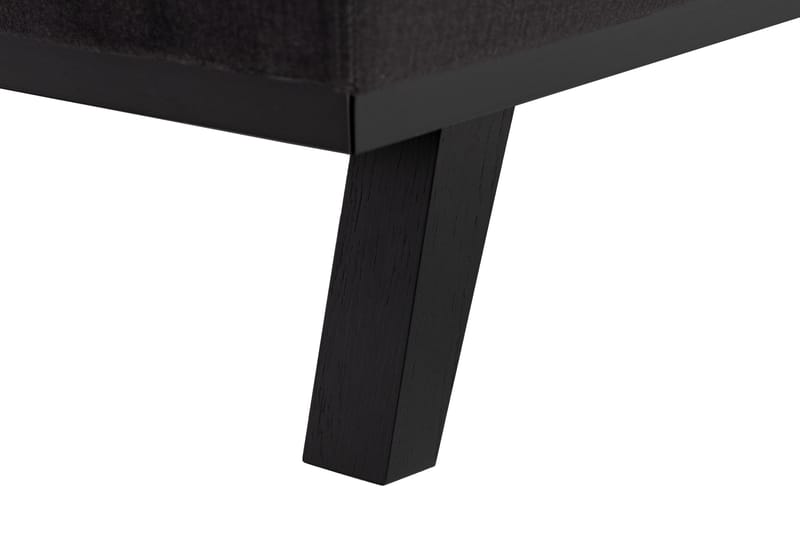 Copenhagen Compact 4-seters Venstrevendt U-formet Large Sofa med Divan og Sjeselong i Fløyel - Mørk grå - Møbler - Sofaer - U-sofa