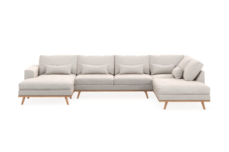 Copenhagen U-Sofa Høyre Lin - U-sofa