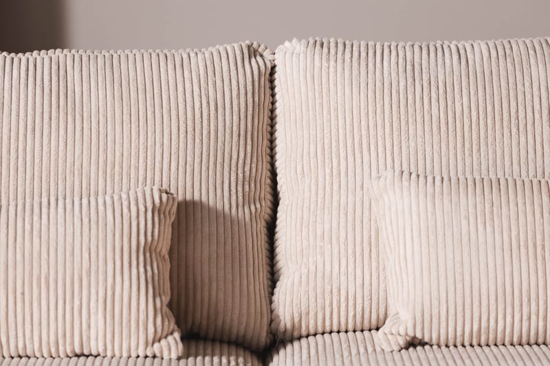 Copenhagen U Sofa i Manchester Divan Venstre Sjeselong Høyre - Lys Beige - Møbler - Sofaer - U-sofa