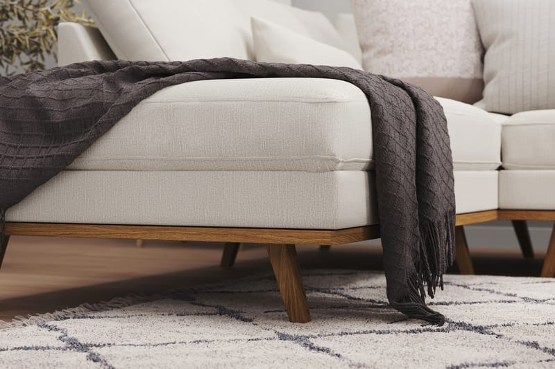 Copenhagen U-Sofa Lin - Beige - Møbler - Sofaer - U-sofa