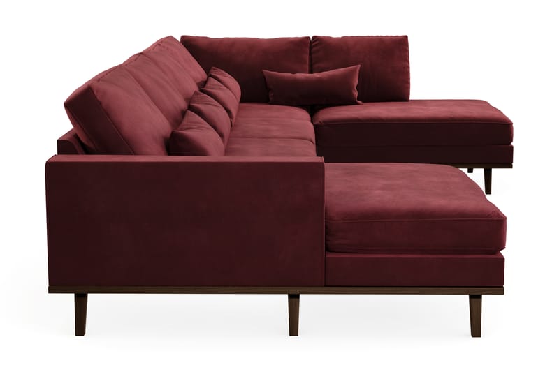 Copenhagen U-sofa - Rød - U-sofa
