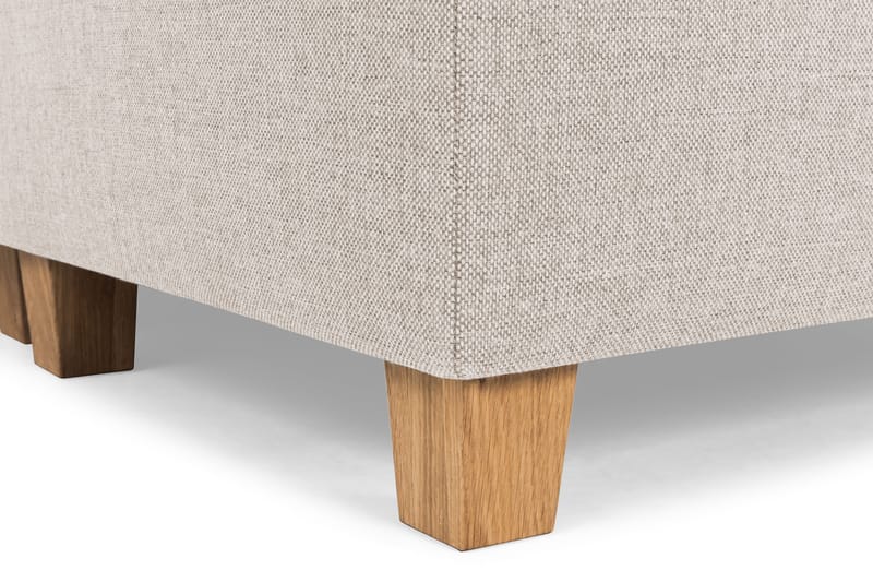 Crazy 4-seters Høyrevendt U-formet Large Sofa med Divan og Sjeselong i Stoff - Beige - Møbler - Sofaer - U-sofa