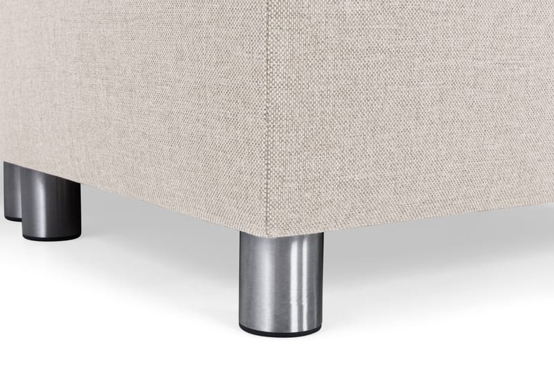 Crazy 4-seters Høyrevendt U-formet Large Sofa med Divan og Sjeselong i Stoff - Beige - Møbler - Sofaer - U-sofa