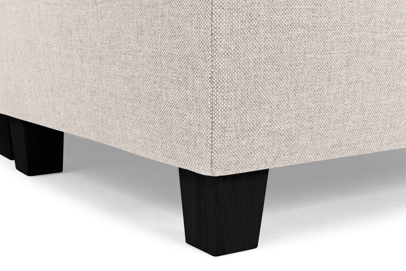 Crazy 4-seters Høyrevendt U-formet Large Sofa med Divan og Sjeselong i Stoff - Beige - Møbler - Sofaer - U-sofa