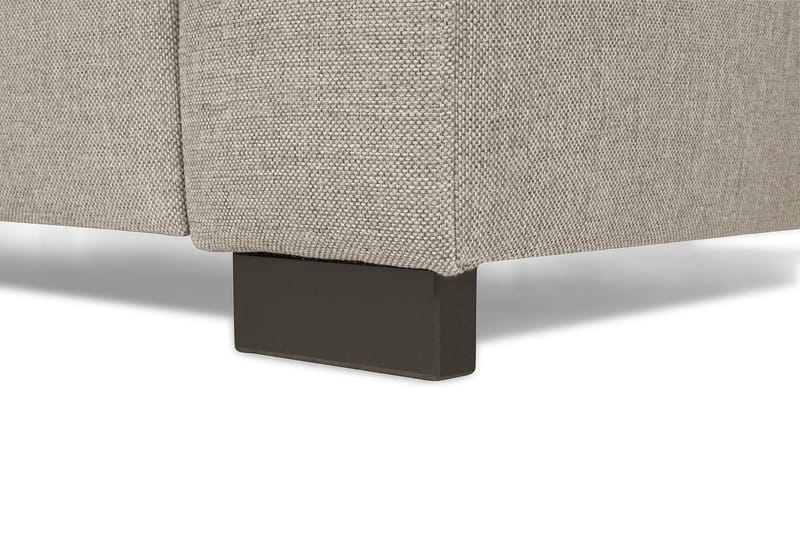 Crazy 4-seters Høyrevendt U-formet Large Sofa med Divan og Sjeselong i Stoff - Beige - Møbler - Sofaer - U-sofa