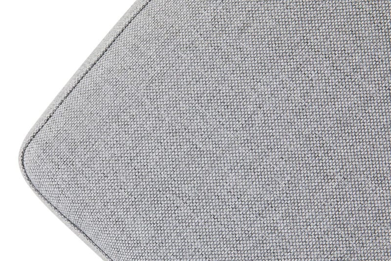 Crazy 4-seters Høyrevendt U-formet Large Sofa med Divan og Sjeselong i Stoff - Grå - Møbler - Sofaer - U-sofa