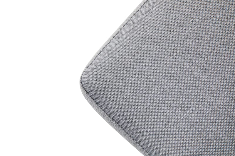 Crazy 4-seters Høyrevendt U-formet Large Sofa med Divan og Sjeselong i Stoff inkl. Pynteputer - Grå - Møbler - Sofaer - U-sofa