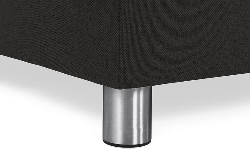 Crazy 4-seters Venstrevendt U-formet Large Sofa med Divan og Sjeselong i Stoff - Antrasitt - Møbler - Sofaer - U-sofa