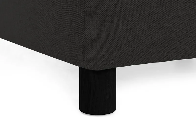 Crazy 4-seters Venstrevendt U-formet Large Sofa med Divan og Sjeselong i Stoff - Antrasitt - Møbler - Sofaer - U-sofa