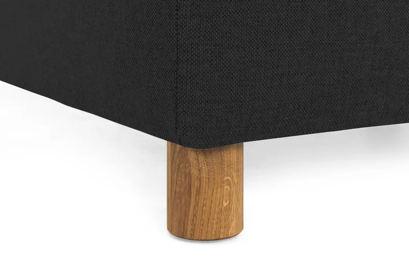 Crazy 4-seters Venstrevendt U-formet Large Sofa med Divan og Sjeselong i Stoff - Antrasitt - Møbler - Sofaer - U-sofa