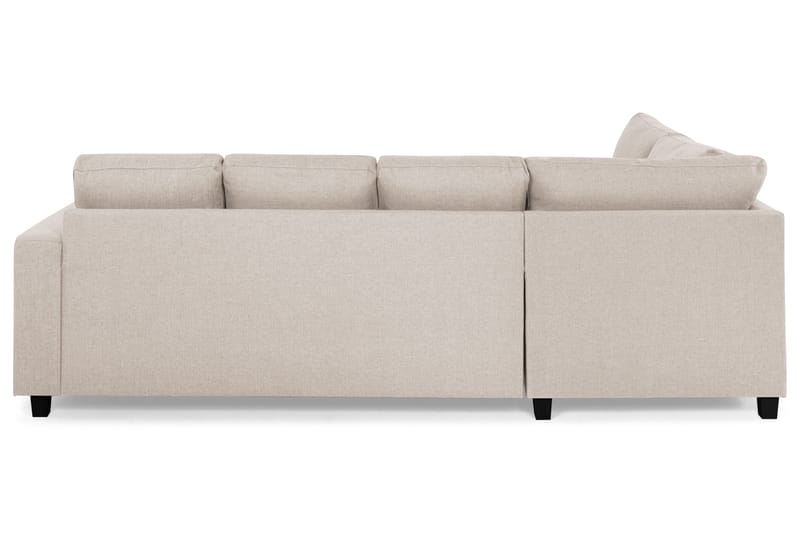 Crazy 4-seters Venstrevendt U-formet Large Sofa med Divan og Sjeselong i Stoff - Beige - Møbler - Sofaer - U-sofa