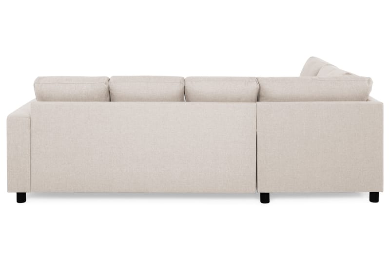 Crazy 4-seters Venstrevendt U-formet Large Sofa med Divan og Sjeselong i Stoff - Beige - Møbler - Sofaer - U-sofa