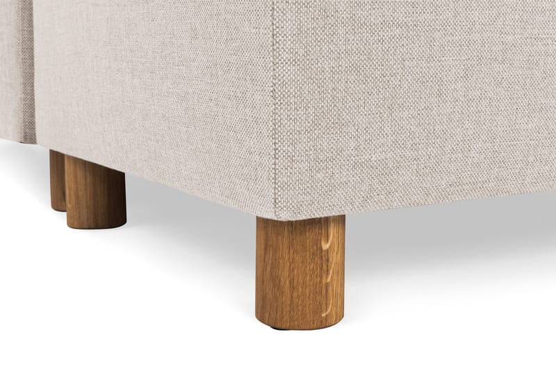 Crazy 4-seters Venstrevendt U-formet Large Sofa med Divan og Sjeselong i Stoff - Beige - Møbler - Sofaer - U-sofa