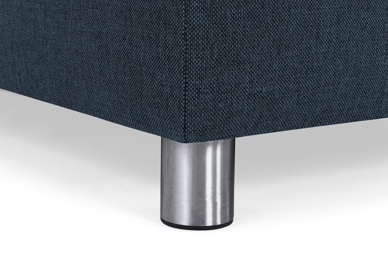 Crazy 4-seters Venstrevendt U-formet Large Sofa med Divan og Sjeselong i Stoff - Blå - Møbler - Sofaer - U-sofa