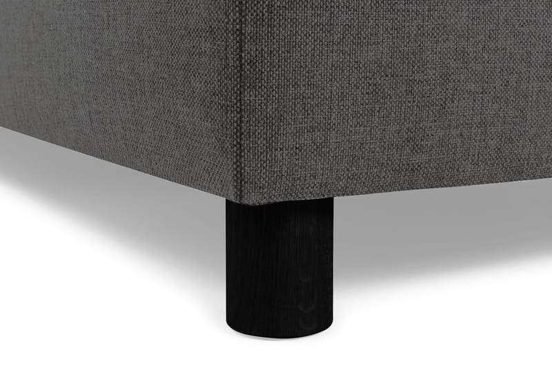 Crazy 4-seters Venstrevendt U-formet Large Sofa med Divan og Sjeselong i Stoff - Mørk grå - Møbler - Sofaer - U-sofa