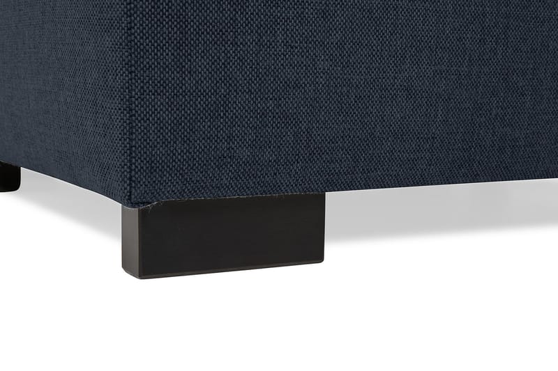 Crazy 5-seters Høyrevendt U-formet X-Large Sofa med Divan og Sjeselong i Stoff - Blå - Møbler - Sofaer - U-sofa