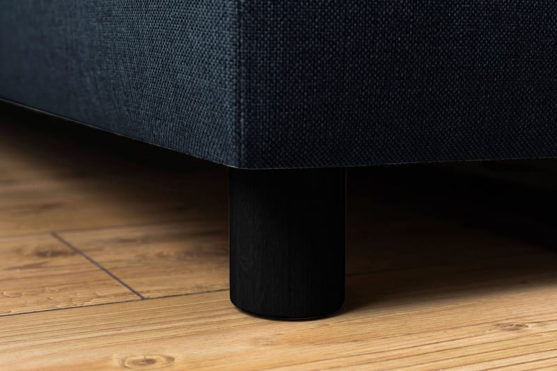 Crazy 5-seters Høyrevendt U-formet X-Large Sofa med Divan og Sjeselong i Stoff - Blå - Møbler - Sofaer - U-sofa