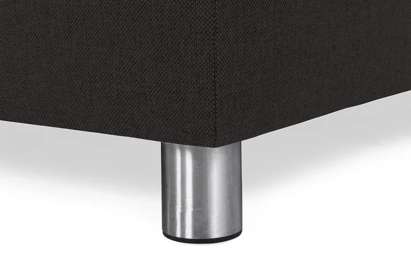 Crazy 5-seters Venstrevendt U-formet Sofa med Divan og Sjeselong i Stoff - Antrasitt - Møbler - Sofaer - U-sofa