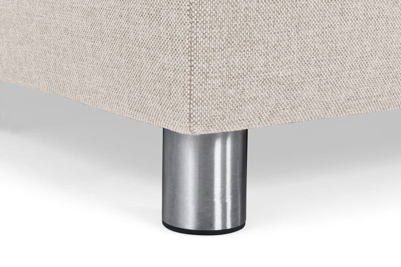 Crazy 5-seters Venstrevendt U-formet Sofa med Divan og Sjeselong i Stoff - Beige - Møbler - Sofaer - U-sofa