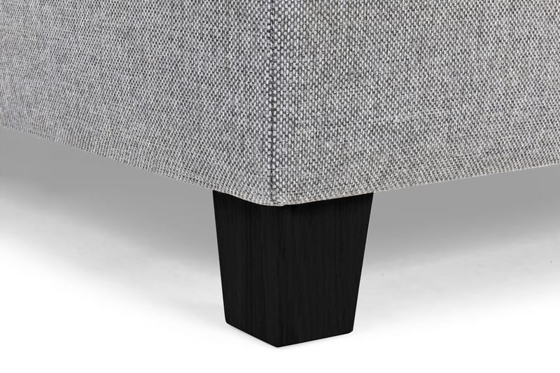 Crazy 5-seters Venstrevendt U-formet Sofa med Divan og Sjeselong i Stoff - Grå - Møbler - Sofaer - U-sofa