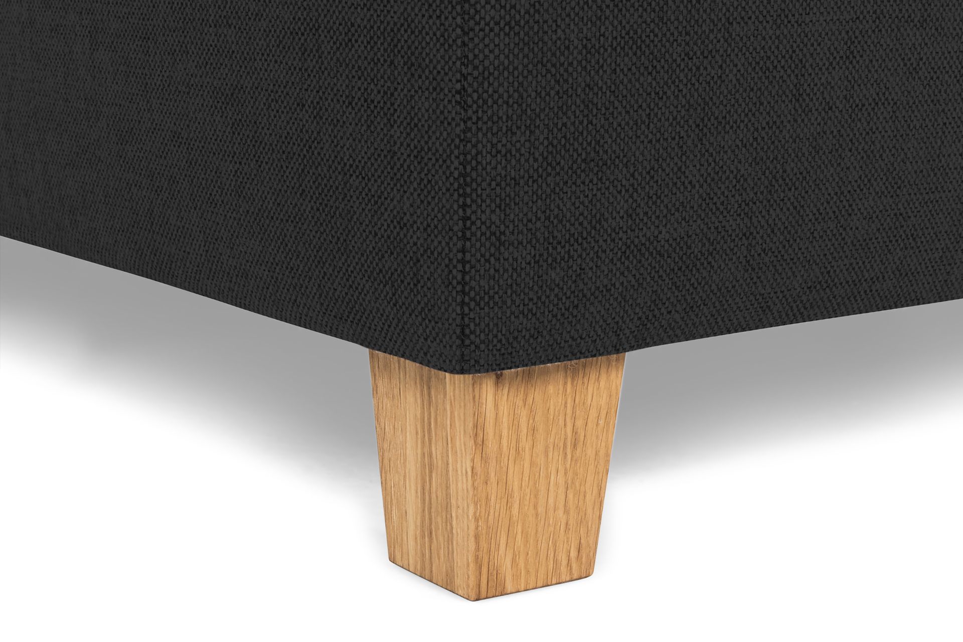 Crazy 5-seters Venstrevendt U-formet X-Large Sofa med Divan og Sjeselong i Stoff - Antrasitt - Møbler - Sofaer - U-sofa