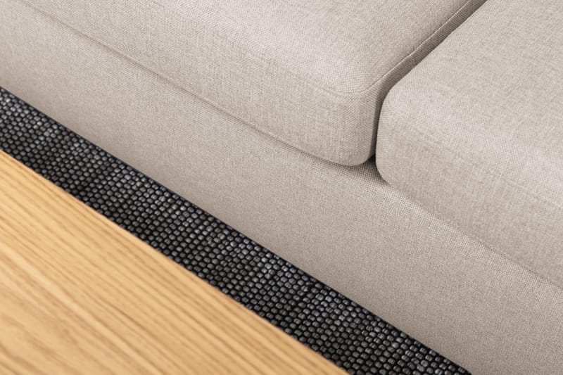 Crazy 5-seters Venstrevendt U-formet X-Large Sofa med Divan og Sjeselong i Stoff - Beige - Møbler - Sofaer - U-sofa