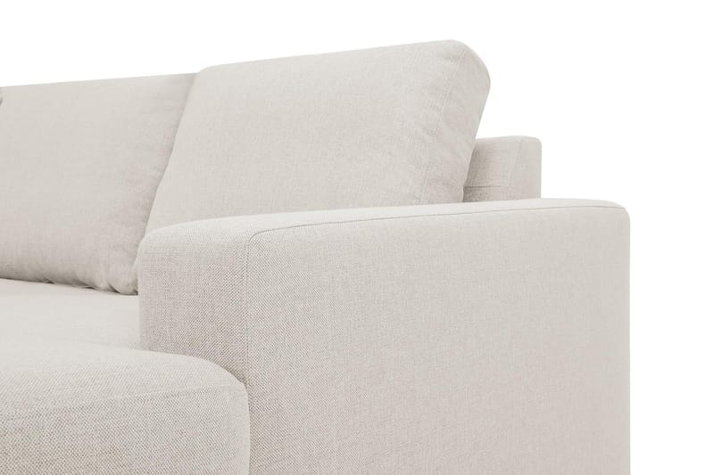 Crazy 5-seters Venstrevendt U-formet X-Large Sofa med Divan og Sjeselong i Stoff - Beige - Møbler - Sofaer - U-sofa