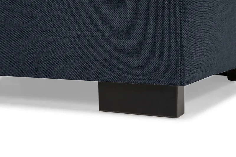 Crazy 5-seters Venstrevendt U-formet X-Large Sofa med Divan og Sjeselong i Stoff - Blå - Møbler - Sofaer - U-sofa