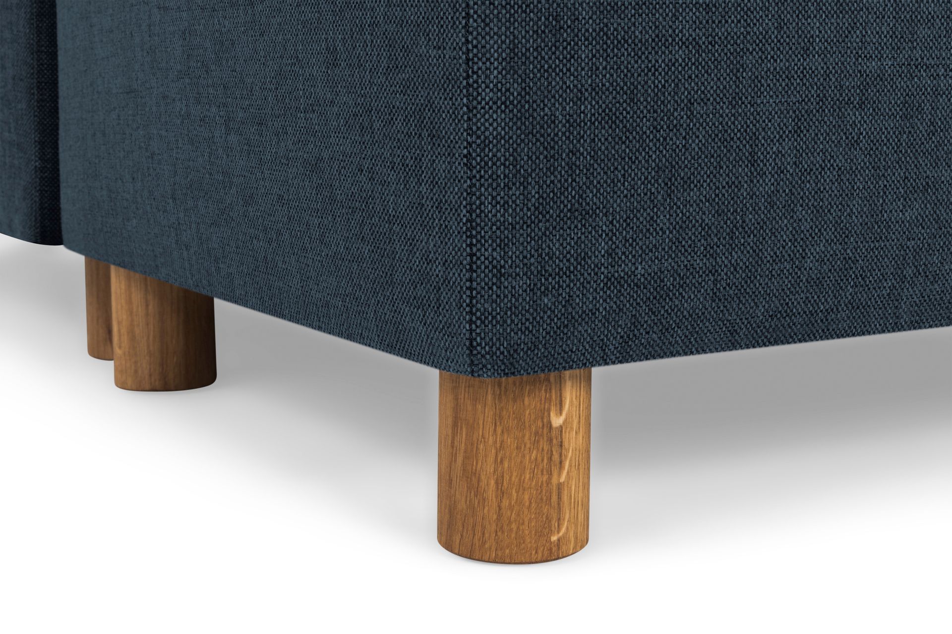 Crazy 5-seters Venstrevendt U-formet X-Large Sofa med Divan og Sjeselong i Stoff - Blå - Møbler - Sofaer - U-sofa