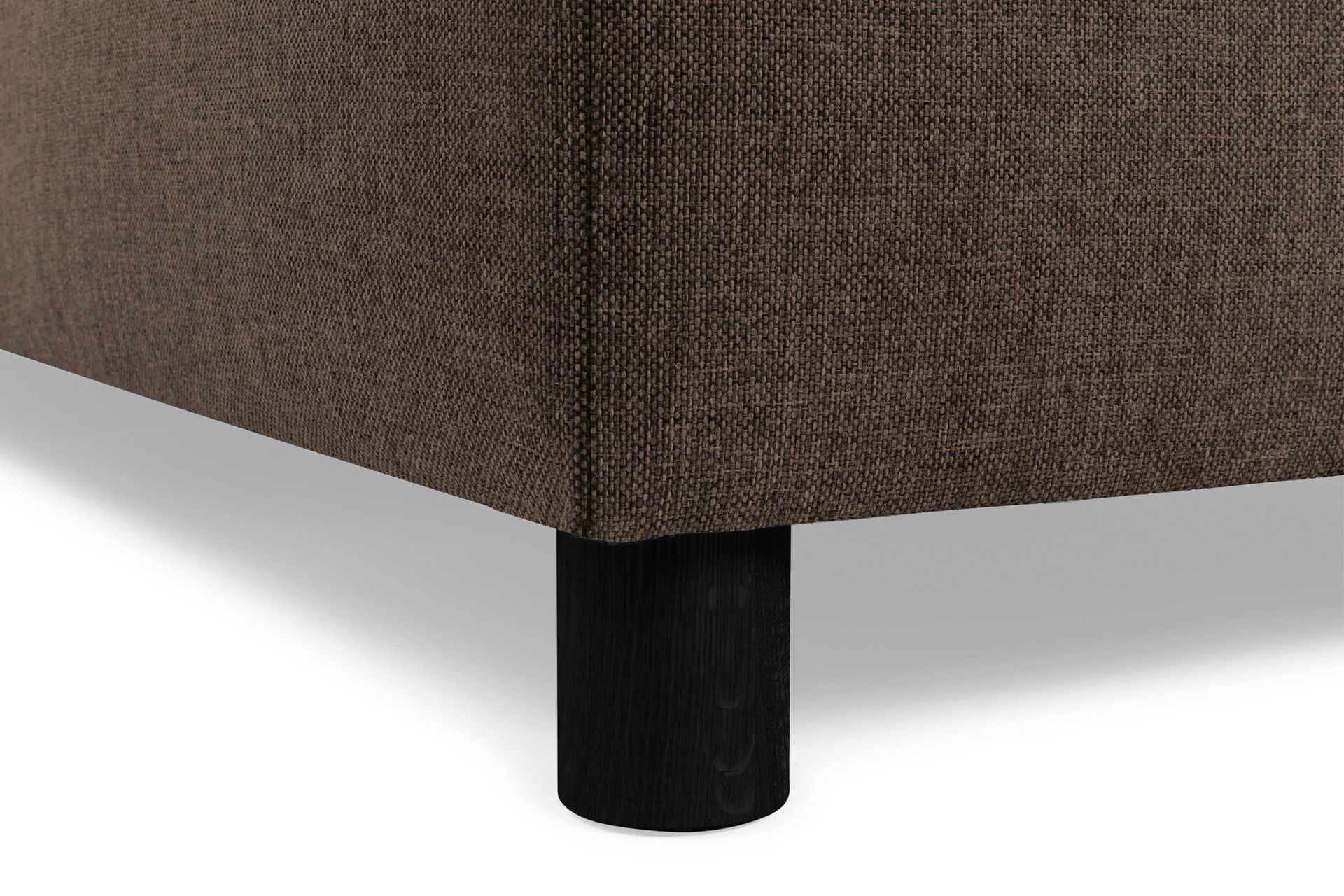 Crazy 5-seters Venstrevendt U-formet X-Large Sofa med Divan og Sjeselong i Stoff - Brun - Møbler - Sofaer - U-sofa
