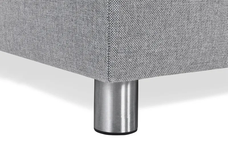 Crazy 5-seters Venstrevendt U-formet X-Large Sofa med Divan og Sjeselong i Stoff - Grå - Møbler - Sofaer - U-sofa