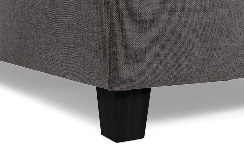 Crazy 5-seters Venstrevendt U-formet X-Large Sofa med Divan og Sjeselong i Stoff - Mørk grå - Møbler - Sofaer - U-sofa