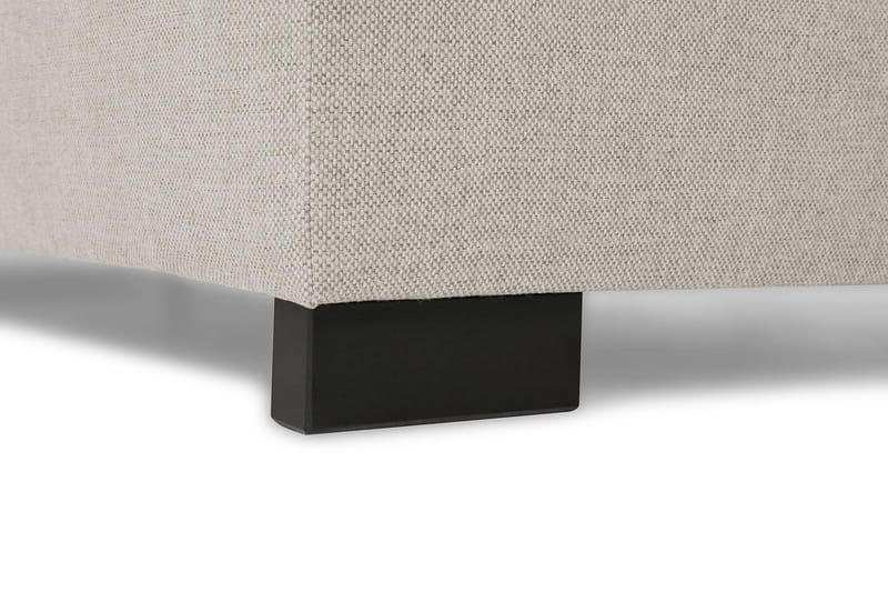 Crazy 6-seters Høyrevendt U-formet XX-Large Sofa med Divan og Sjeselong i Stoff - Beige - Møbler - Sofaer - U-sofa