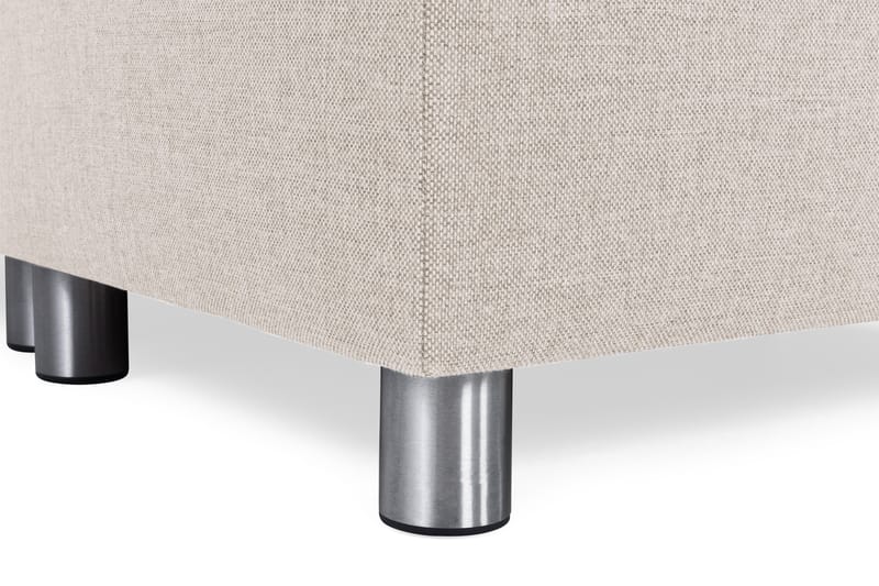 Crazy 6-seters Høyrevendt U-formet XX-Large Sofa med Divan og Sjeselong i Stoff - Beige - Møbler - Sofaer - U-sofa