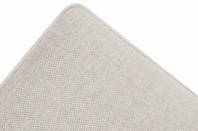 Crazy 6-seters Høyrevendt U-formet XX-Large Sofa med Divan og Sjeselong i Stoff - Beige - Møbler - Sofaer - U-sofa