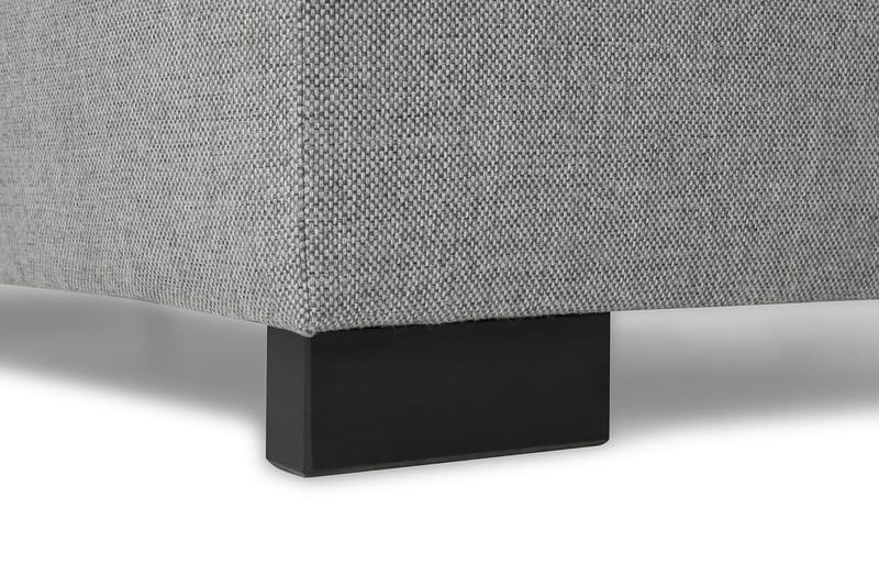 Crazy 6-seters Høyrevendt U-formet XX-Large Sofa med Divan og Sjeselong i Stoff - Grå - Møbler - Sofaer - U-sofa