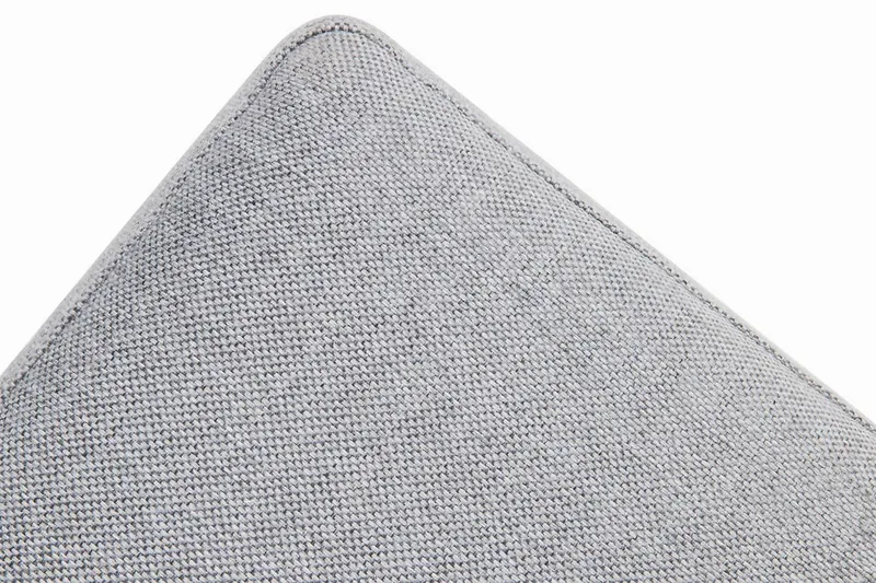 Crazy 6-seters Høyrevendt U-formet XX-Large Sofa med Divan og Sjeselong i Stoff - Grå - Møbler - Sofaer - U-sofa