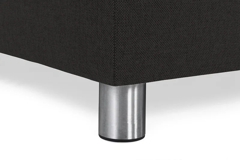 Crazy 6-seters Venstrevendt U-formet XX-Large Sofa med Divan og Sjeselong i Stoff - Antrasitt - Møbler - Sofaer - U-sofa