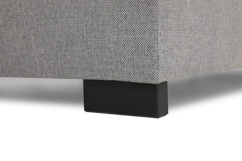 Crazy 6-seters Venstrevendt U-formet XX-Large Sofa med Divan og Sjeselong i Stoff - Grå - Møbler - Sofaer - U-sofa