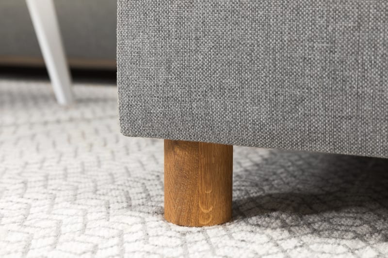 Crazy 6-seters Venstrevendt U-formet XX-Large Sofa med Divan og Sjeselong i Stoff - Grå - Møbler - Sofaer - U-sofa